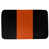 Noir / milieu orange clair