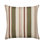 Artisan Luxury Striped Square Indoor / Outdoor Pillow Cover & Insert