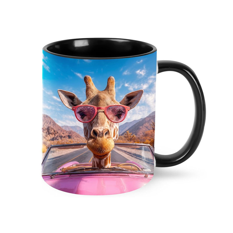 Giraffe Coffee Mug 11oz Ceramic Cup