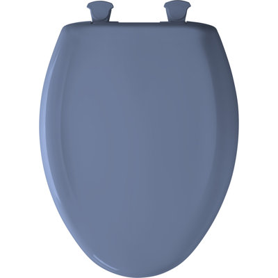 Siège de toilette allongé en plastique