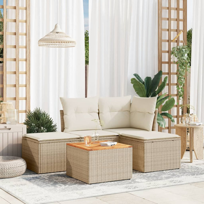 Ensemble de canapé de jardin Vidaxl