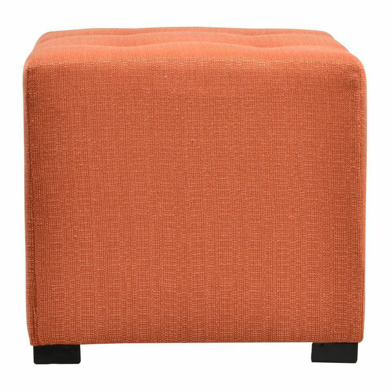 Repose-pieds cubique, Citrouille Candice