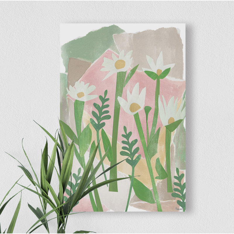 «White Garden», reproduction sur toile, H 60 po x l 40po x P 1,5 po