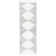 Bria Moroccan Shag Tasseled Performance White/Gray Rug