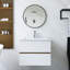 24 po  Meuble-lavabo mural 2 tiroirs-364107137