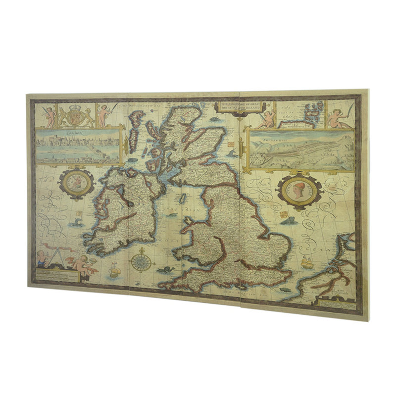 Multicolore, art mural rectangulaire sur toile S / 3