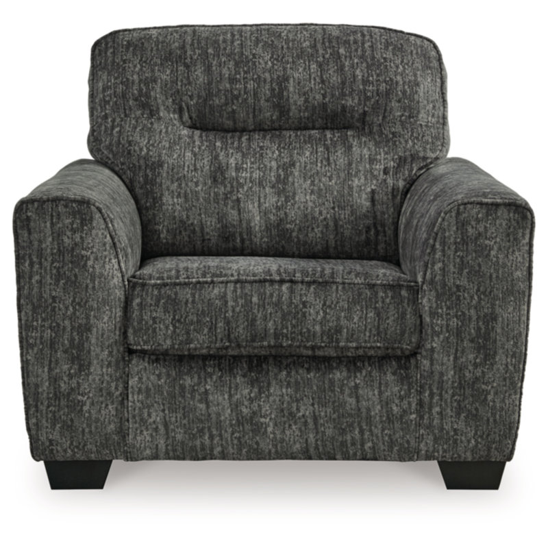 Upholstered Accent Chair, Gray