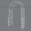 Arche de jardin en métal l 55 po x H 94,5 po-1156656840