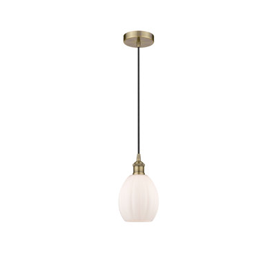 Luminaire suspendu simple à 1 lumière Bolduc