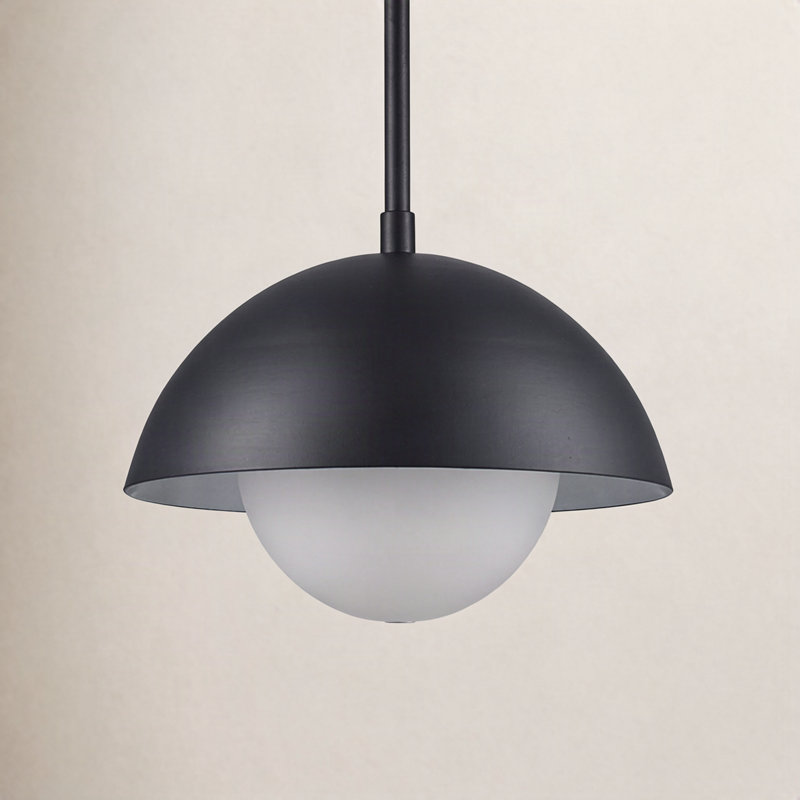 Montana 1 - Light Dome Pendant, Black