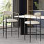 Upholstered Counter Stool Side Dining Chair Set Of 2-15054319-15054312