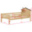 Lit plateforme en bois avec DEL-769487560-769487561