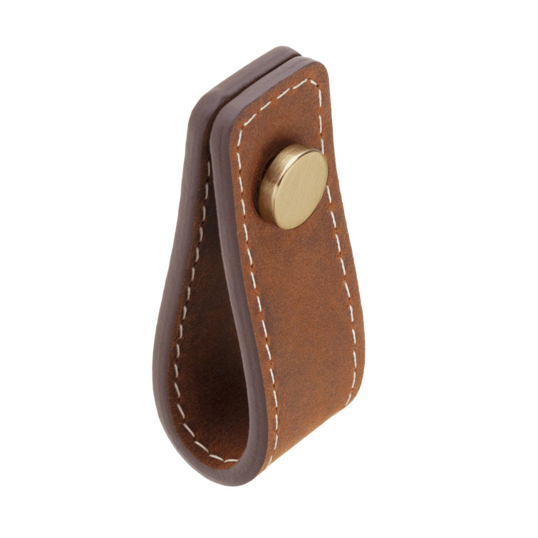 Saddle Leather Loop Pull