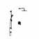 Thermostatic Shower Faucet with Rough-in Valve