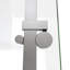 Porte de douche coulissante sans cadre en acier inoxydable poli l 44 à 48 po x H 76 po Seneca-94298331