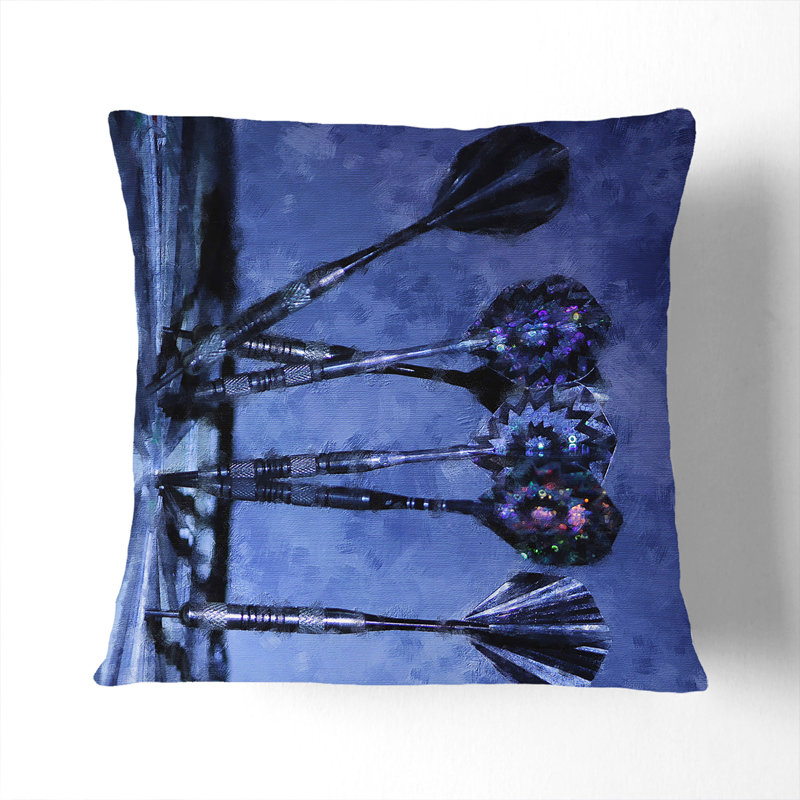 Square Cushion, Black, 55cm H x 55cm W x 20cm D