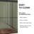 48'' - W x 76'' H Door Semi-Frameless Shower Door with-98227578