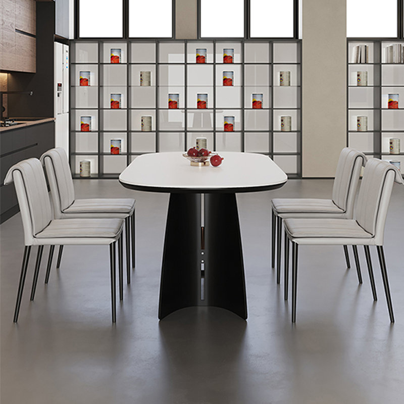 Table de salle à manger Tiari, H 29,52 po x L 78,74 po x l 35,43 po