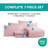 Arkwright 100% Polyester Soft All Season Bed in a Bag Comforter Set-110813827-110813829