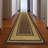 Easy Care Non-Slip Border Design Area Rug For Living Room, Hallway Rug-1341436284
