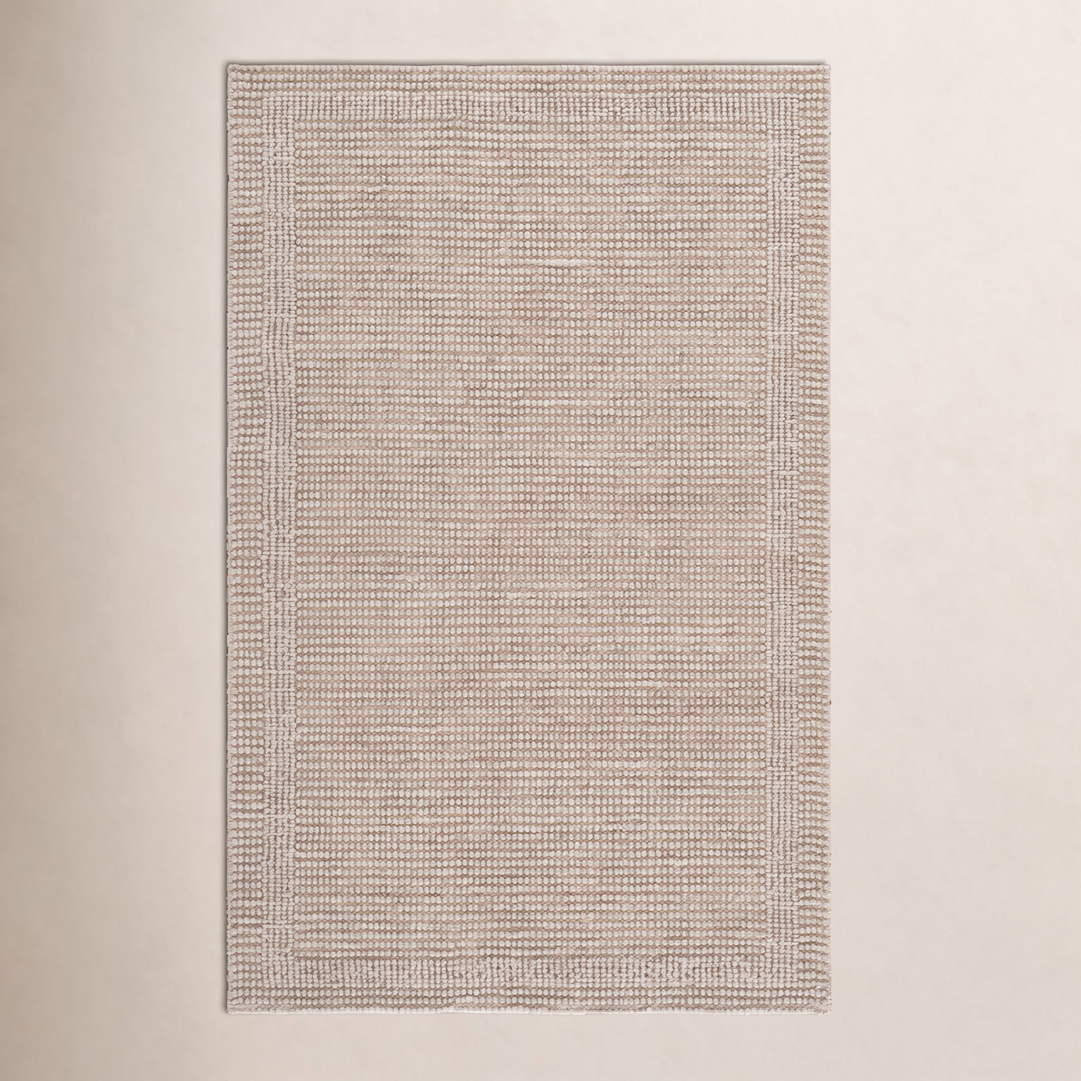 Hand-Woven Wool Rug, Rectangle 9' x 12'