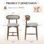 Tabouret de comptoir moderne 24,8 po H-776640726
