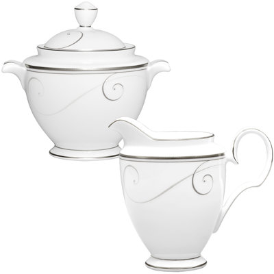Ensemble sucrier et crémier Noritake
