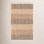 Brown Hand-Tufted Geometric Rug
