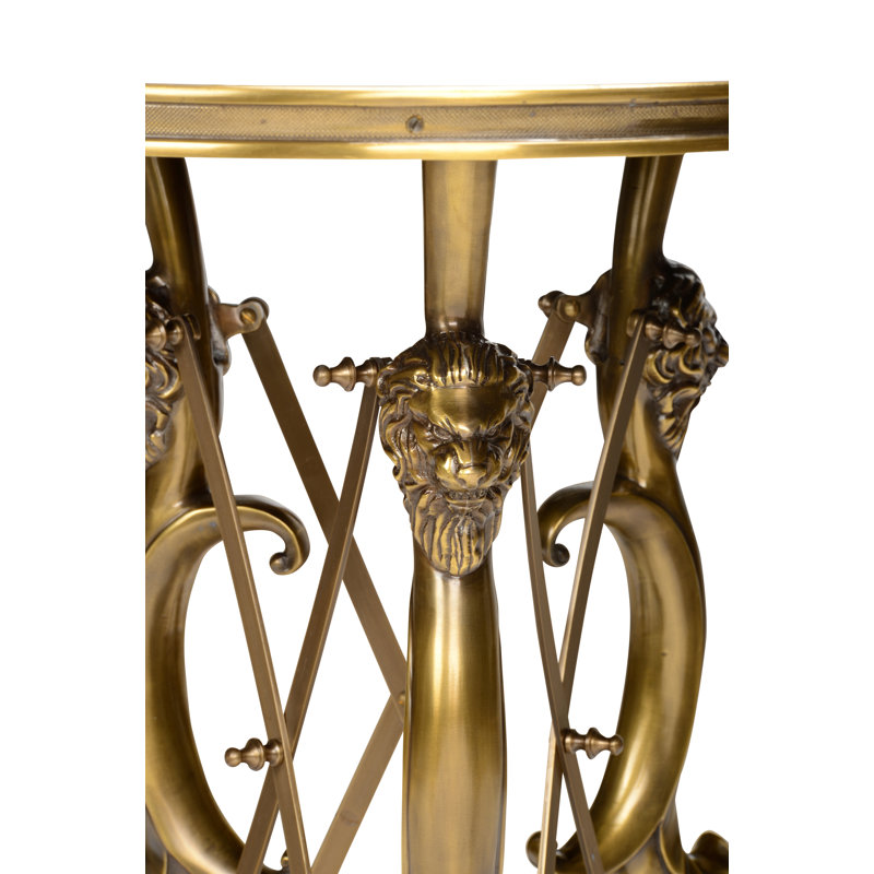 Lion 3 Legs End Table