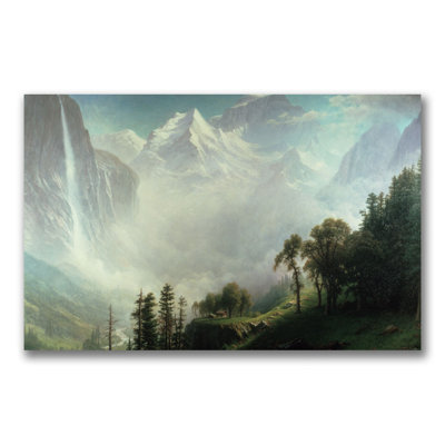 « majesté of the montagne », photographie sur toile tendue