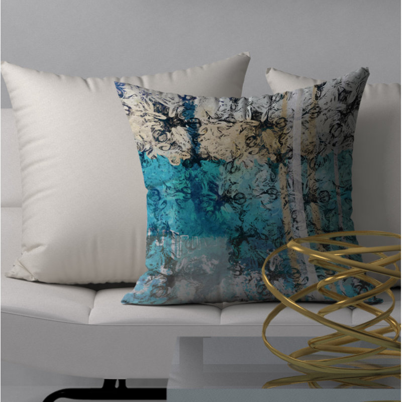 Housse de coussin décoratif carrée boost, 18 po x 18 po