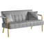 Color Upholstered Armchair-124637685
