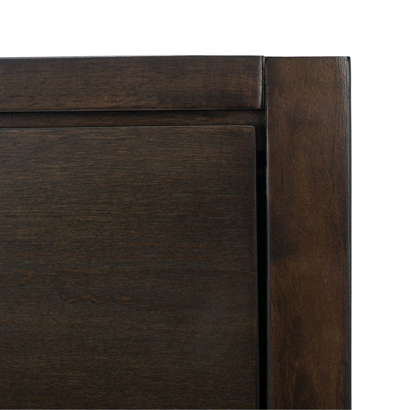 Tompkins Double Brown Dresser with Felt Lined Drawer