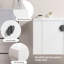 Ensemble de meuble-lavabo simple 30,09 po avec plateau en céramique Queena