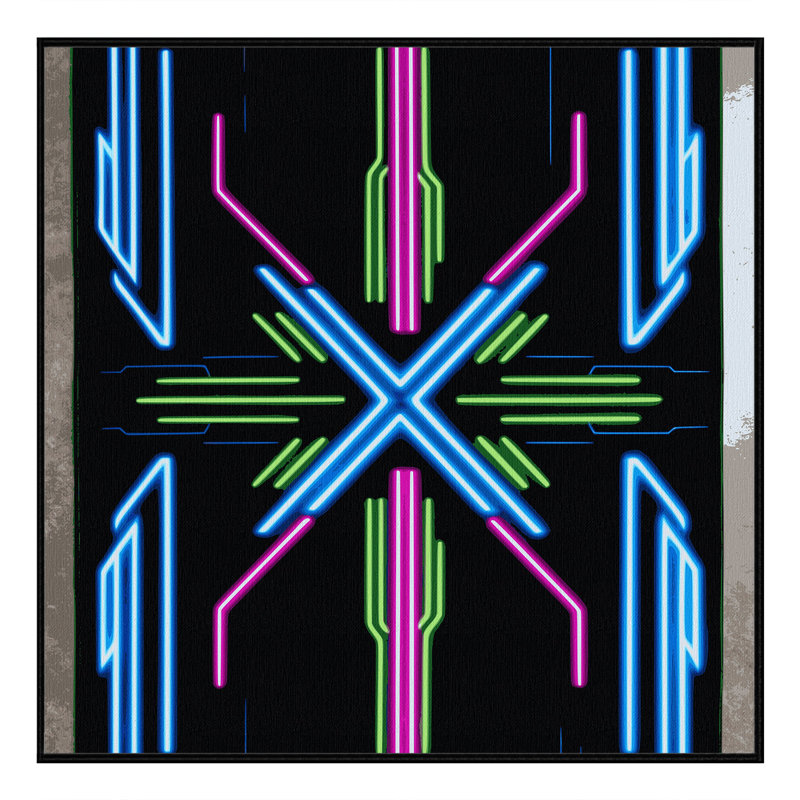 Tapis Luminal Orbit, Carré 6 pi