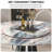 Luxury Modern Microlite Round Dining Table Set-104042619-125120984