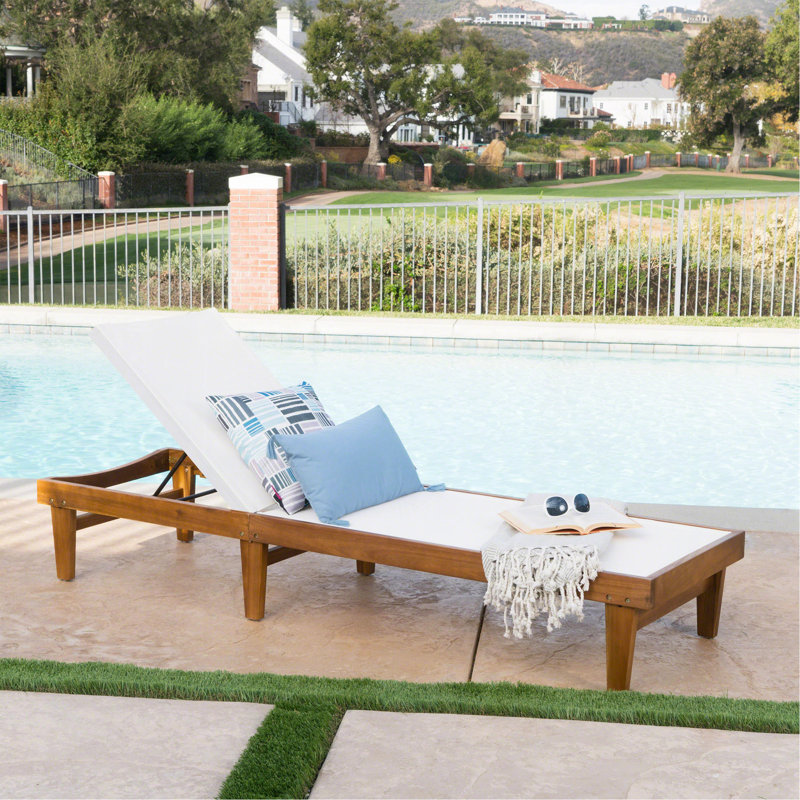 Chaise Lounge , Teak