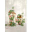 Guirlandes de fleurs Ling's Moment de 55 cm (1,8 pi) en rose poudré et crème-134044839