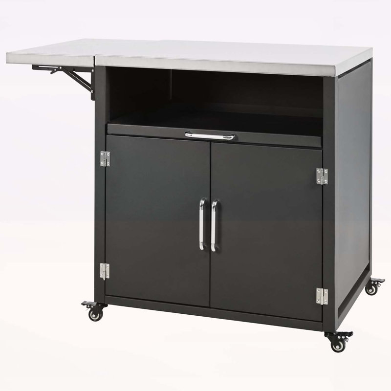 Versatile Outdoor Cabinet with Multiple Functionalities and Mobility