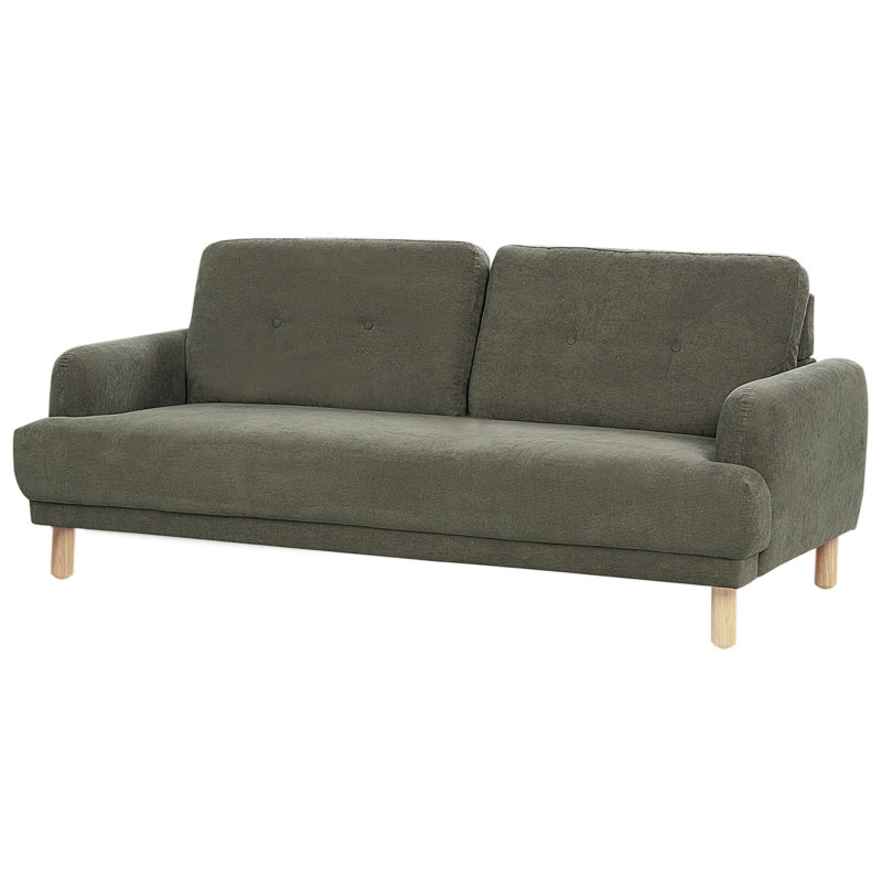 Rinna 3 Seater Corduroy Sofa, Dark Green