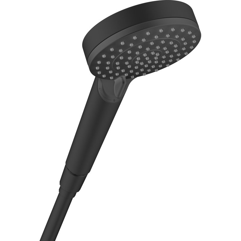 hansgrohe Vernis Blend Handshower 100 Vario-Jet, Matte Black, 1.75 GPM