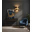 Applique murale moderne en cristal 1 lumière Medau