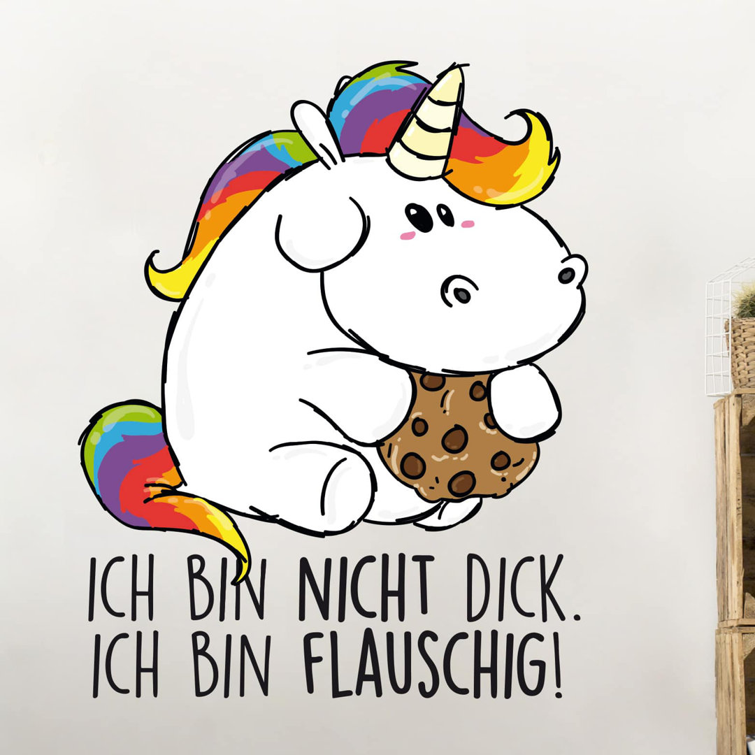 Ich Bin Flauschig! Wandaufkleber