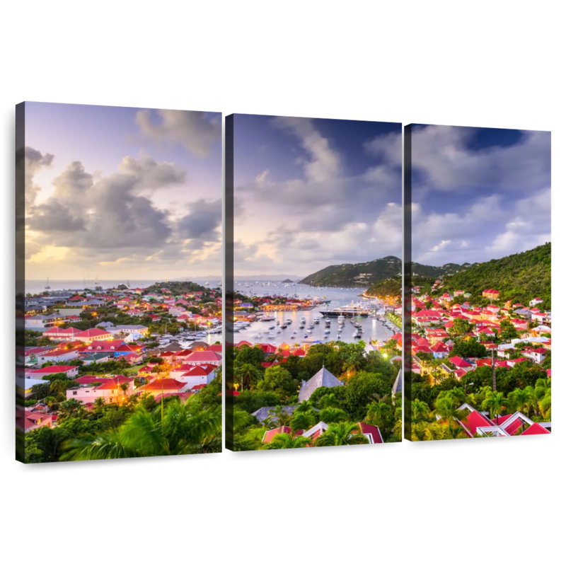Scénique Saint Barthélémy, H 24 po x l 38 po