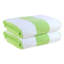 Ensemble de 2 serviettes de plage 100% coton-52920495
