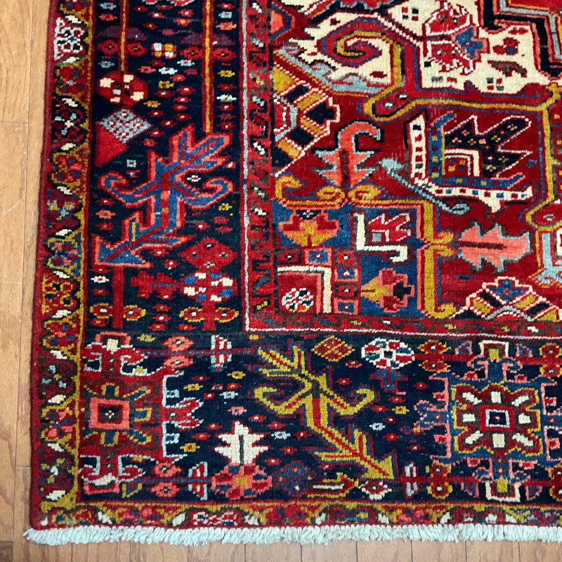 HERAT ORIENTAL Handmade Heriz Wool Rug