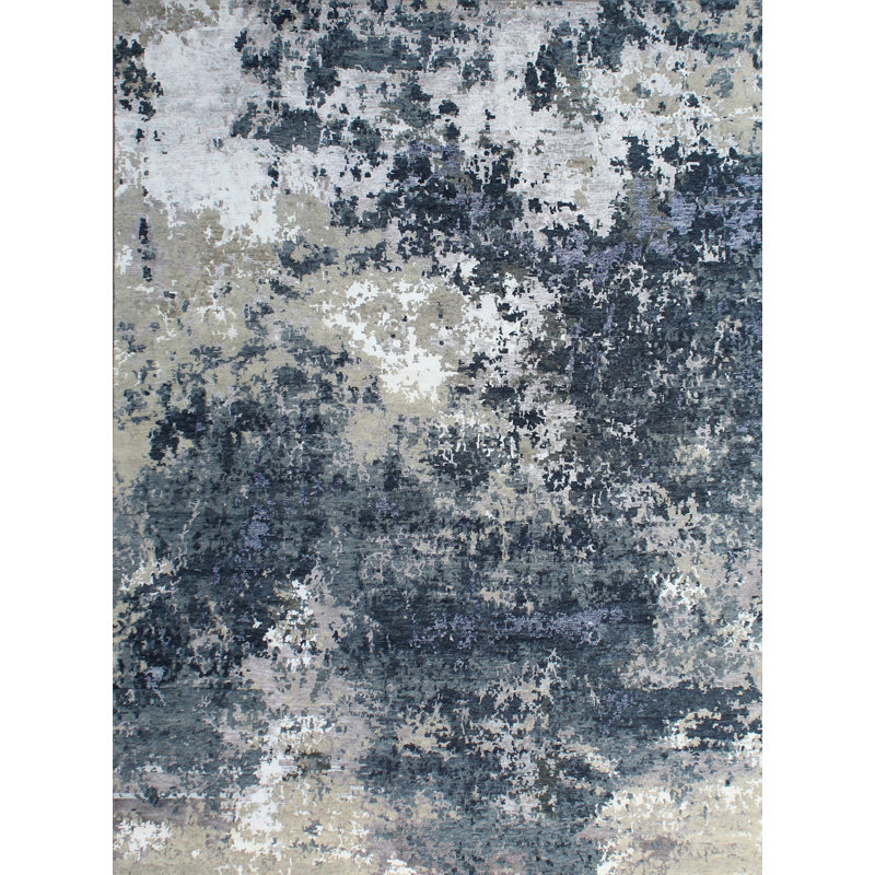 Abstract Area Rug, Rectangle 9' x 12'