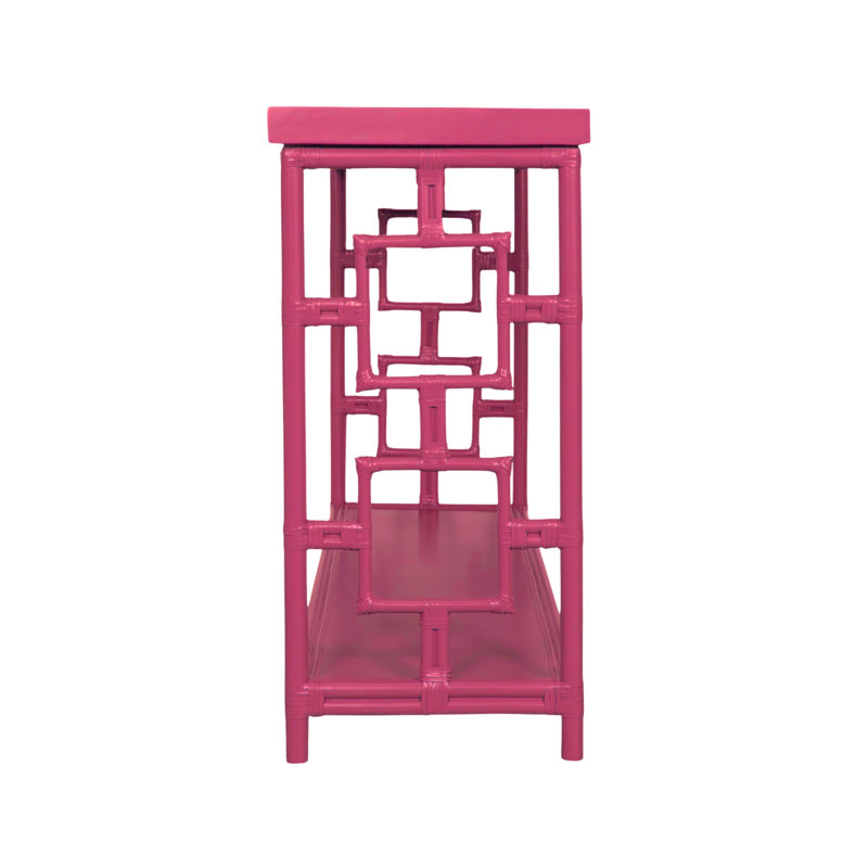Sobe 60'' W Console Table, Hot Pink