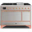 Majestic II 47.83" 5.02 Cu.Ft. Freestanding Dual Fuel with Griddle and Convection Oven-64707751-64707740