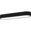 Plafonnier encastré noir mat Wesley-92124066